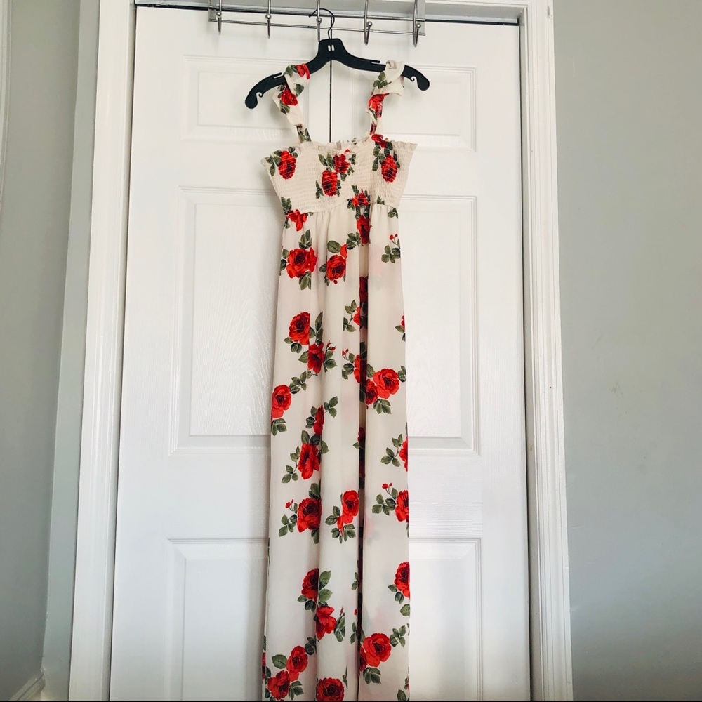 Floral print outdoor dress